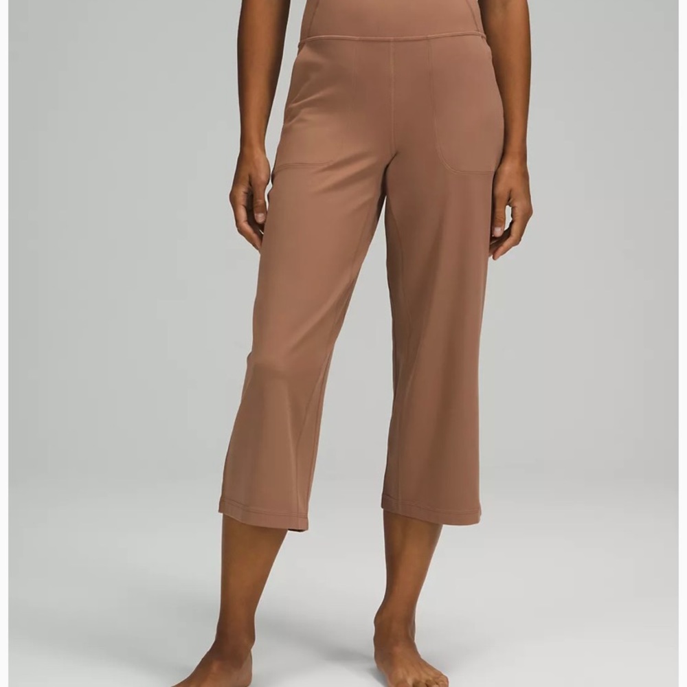 NWT lululemon Align Wide Leg Crop Pants 23” -sz 2